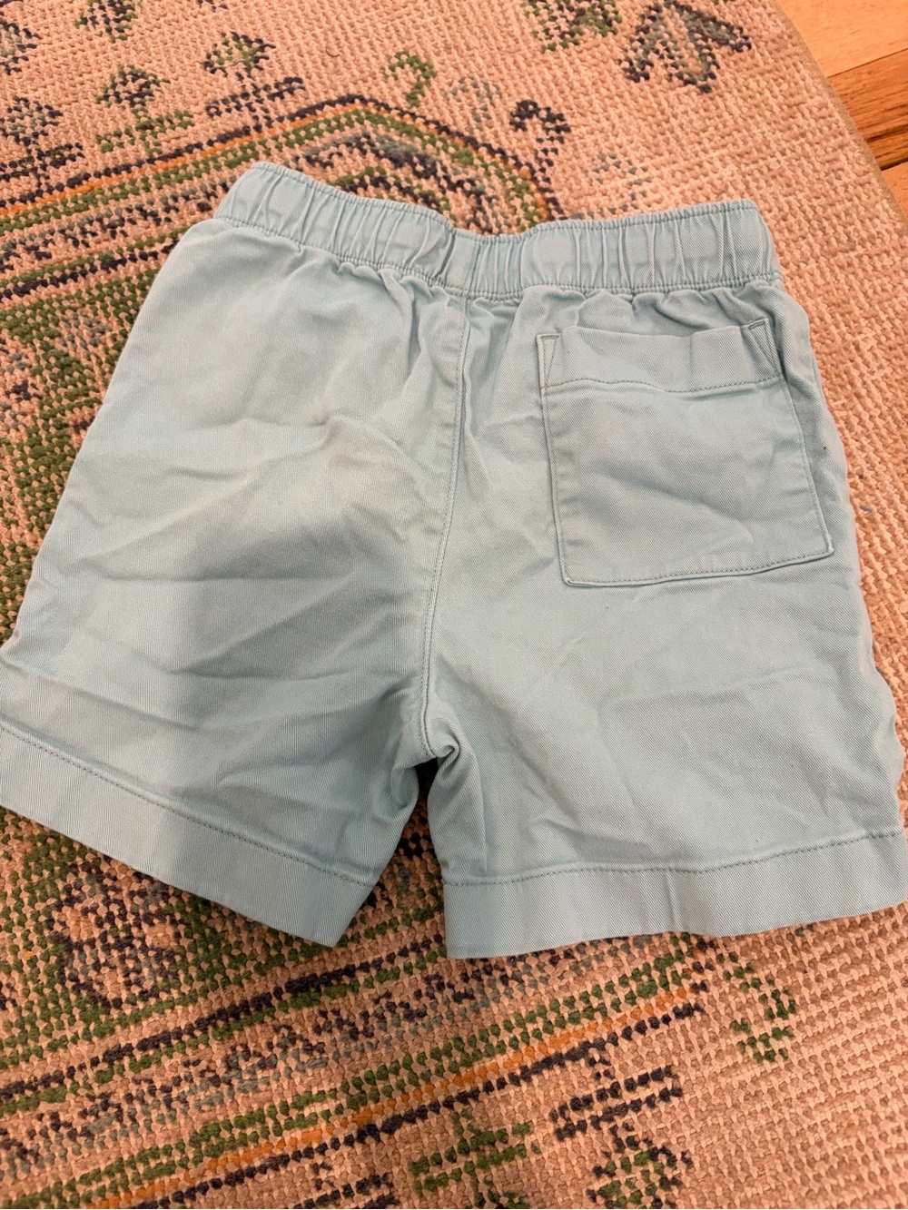 Crewcuts Light Blue Drawstring Shorts - Picture 3 of 3